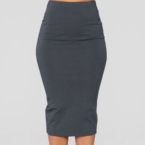 Fashion Nova | Quick Throw On Midi Skirt